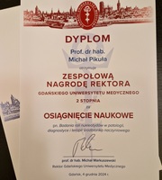 Zespołowa Nagroda Rektora za badania nad nukleotydami 04.12.2024